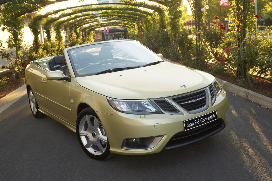  Saab 9-3 Aero Convertible 2008 года  (UK) (фото 5 из 19)